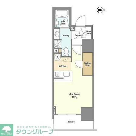 アスール両国の物件間取画像